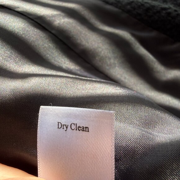 Coldwater Creek 4 black short sleeve fully lined collared button down jacket - Picture 10 of 10